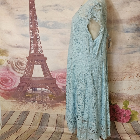 NWT Lane Bryant lace lined dress sz 22 - Picture 6 of 11